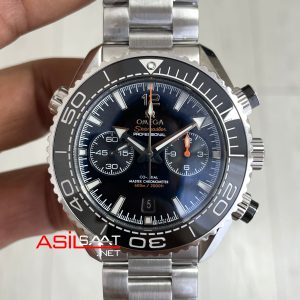 Omega Seamaster Planet Ocean 600M Siyah Super Clone Swiss ETA Saat GS Factory