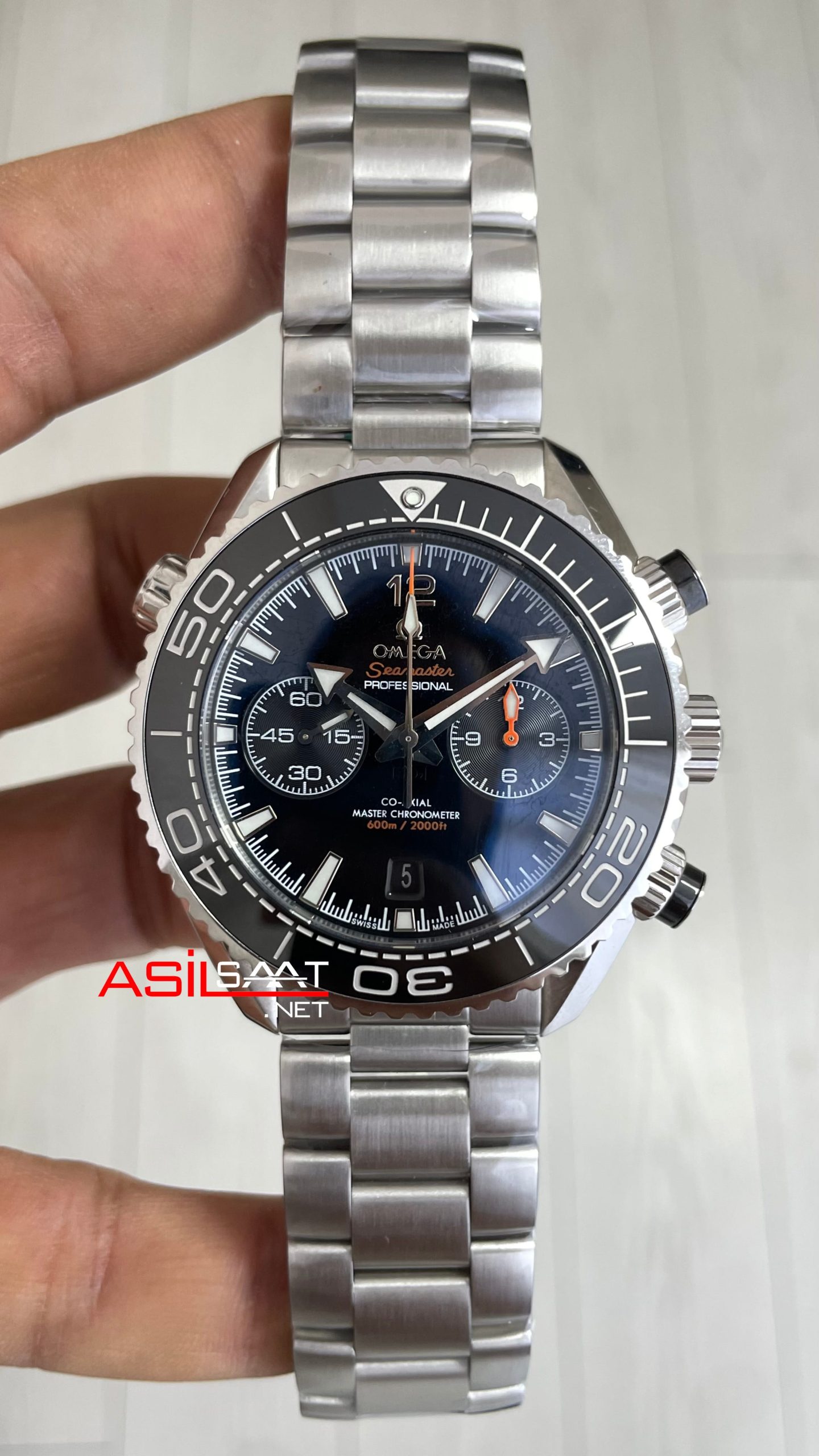 Omega Seamaster Planet Ocean 600M Siyah Super Clone Swiss ETA Saat GS Factory Omega Seamaster Planet Ocean 600M Siyah Super Clone Swiss ETA Saat GS Factory