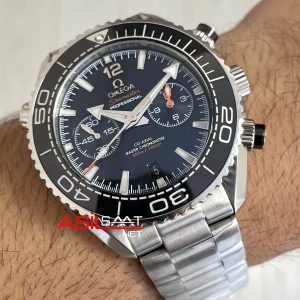 Omega Seamaster Planet Ocean 600M Siyah Super Clone Swiss ETA Saat GS Factory