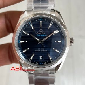 Omega Seamaster Aqua Terra Mavi Kadran 41mm Super Clone Swiss ETA Saat VS Factory