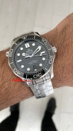 Omega Seamaster Diver 300M Yeşil Kadran 42mm Super Clone Swiss ETA Saat VS Factory