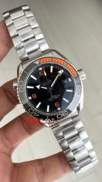 Omega Seamaster Planet Ocean 600M Siyah Kadran Super Clone Swiss ETA Saat VS Factory