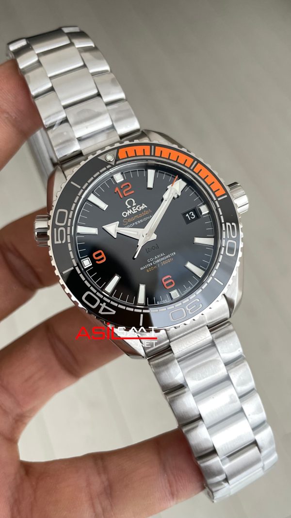 Omega Seamaster Planet Ocean 600M Siyah Kadran Super Clone Swiss ETA Saat VS Factory
