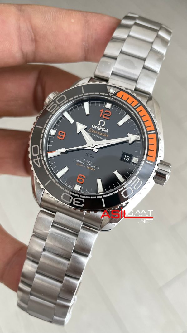 Omega Seamaster Planet Ocean 600M Siyah Kadran Super Clone Swiss ETA Saat VS Factory