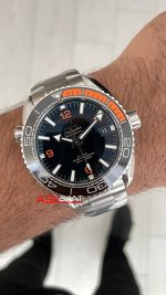 Omega Seamaster Planet Ocean 600M Siyah Kadran Super Clone Swiss ETA Saat VS Factory