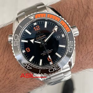Omega Seamaster Planet Ocean 600M Siyah Kadran Super Clone Swiss ETA Saat VS Factory