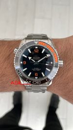Omega Seamaster Planet Ocean 600M Siyah Kadran Super Clone Swiss ETA Saat VS Factory