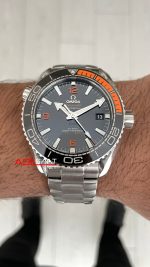 Omega Seamaster Planet Ocean 600M Siyah Kadran Super Clone Swiss ETA Saat VS Factory