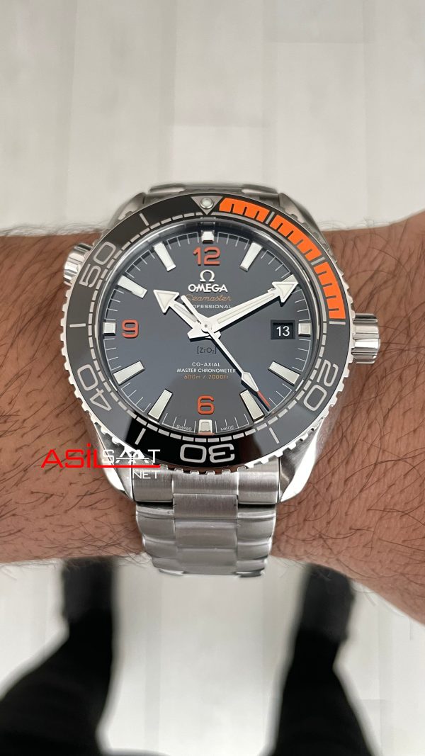 Omega Seamaster Planet Ocean 600M Siyah Kadran Super Clone Swiss ETA Saat VS Factory