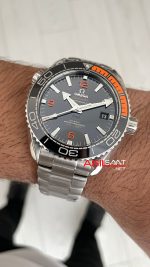 Omega Seamaster Planet Ocean 600M Siyah Kadran Super Clone Swiss ETA Saat VS Factory