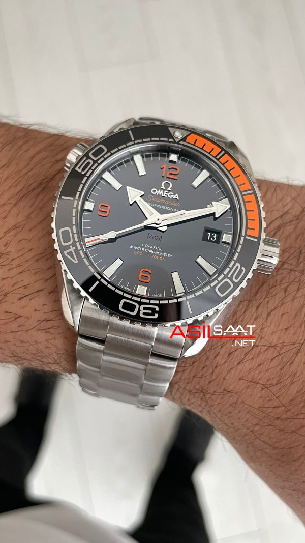 Omega Seamaster Planet Ocean 600M Siyah Kadran Super Clone Swiss ETA Saat VS Factory