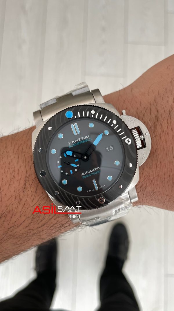 Panerai Luminor Submersible BMG-Tech PAM00799 Titanium Siyah 47mm Replika Saat Panerai Luminor Submersible BMG-Tech PAM00799 Titanium Siyah 47mm Replika Saat