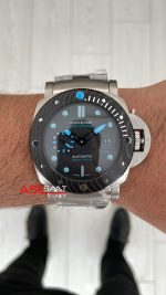 Panerai Luminor Submersible BMG-Tech PAM00799 Titanium Siyah 47mm Replika Saat