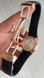 Patek Philippe Aquanaut 5167A Siyah 42mm Rosegold Swiss ETA Saat GR Factory