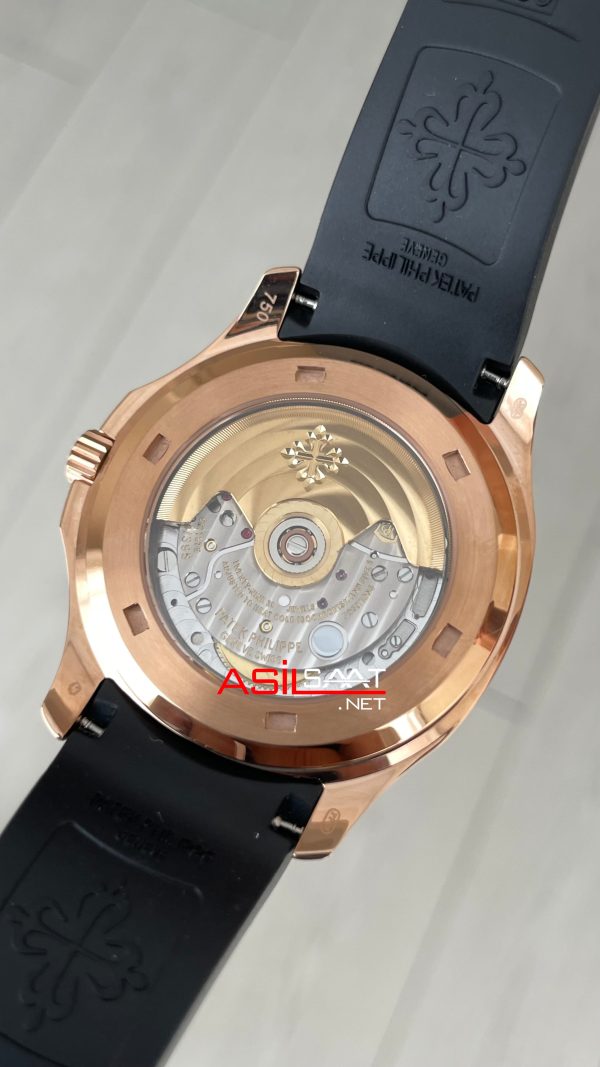 Patek Philippe Aquanaut 5167A Siyah 42mm Rosegold Swiss ETA Saat GR Factory