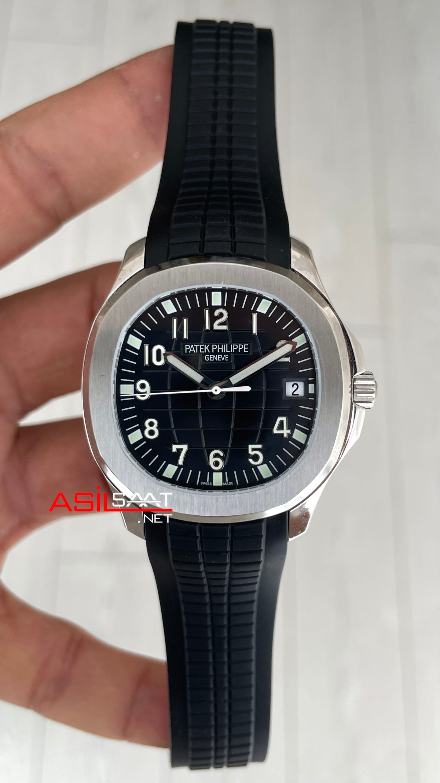 Patek Philippe Aquanaut 5167A Siyah 40mm Swiss ETA Saat GR Factory Patek Philippe Aquanaut 5167A Siyah 40mm Swiss ETA Saat GR Factory