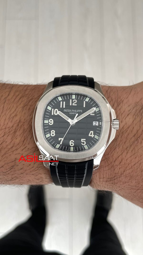 Patek Philippe Aquanaut 5167A Siyah 40mm Swiss ETA Saat GR Factory Patek Philippe Aquanaut 5167A Siyah 40mm Swiss ETA Saat GR Factory