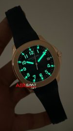 Patek Philippe Aquanaut 5168G Mavi 42mm Rosegold Swiss ETA Saat GR Factory