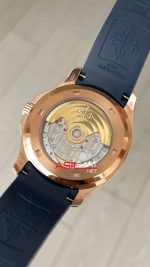 Patek Philippe Aquanaut 5168G Mavi 42mm Rosegold Swiss ETA Saat GR Factory