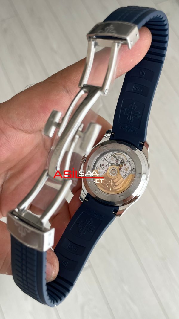 Patek Philippe Aquanaut 5168G Mavi 42mm Swiss ETA Saat GR Factory