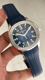 Patek Philippe Aquanaut 5168G Mavi 42mm Swiss ETA Saat GR Factory