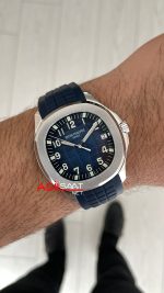 Patek Philippe Aquanaut 5168G Mavi 42mm Swiss ETA Saat GR Factory