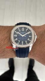 Patek Philippe Aquanaut 5168G Mavi 42mm Swiss ETA Saat GR Factory
