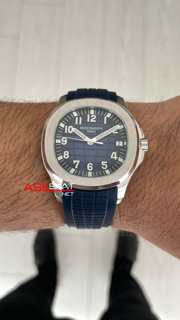 Patek Philippe Aquanaut 5168G Mavi 42mm Swiss ETA Saat GR Factory