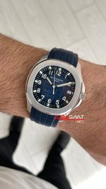 Patek Philippe Aquanaut 5168G Mavi 42mm Swiss ETA Saat GR Factory