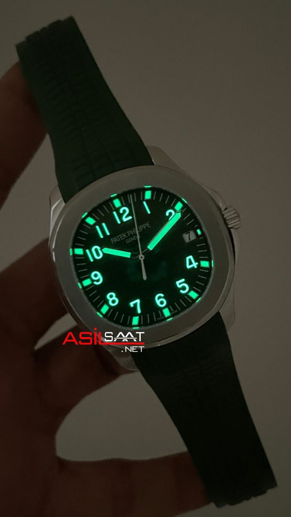 Patek Philippe Aquanaut 5168G Yeşil 42mm Swiss ETA Saat GR Factory