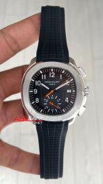 Patek Philippe Aquanaut 5968A Siyah Chronograph 42mm Super Clone Swiss ETA Saat 3K Factory