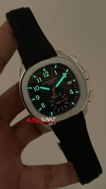 Patek Philippe Aquanaut 5968A Siyah Chronograph 42mm Super Clone Swiss ETA Saat 3K Factory