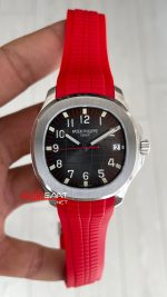 Patek Philippe Aquanaut Singapore 5167A Limited Edition Kırmızı 42mm Swiss ETA Saat GR Factory