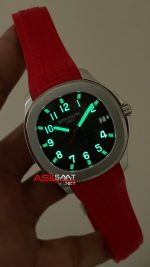Patek Philippe Aquanaut Singapore 5167A Limited Edition Kırmızı 42mm Swiss ETA Saat GR Factory