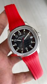 Patek Philippe Aquanaut Singapore 5167A Limited Edition Kırmızı 42mm Swiss ETA Saat GR Factory