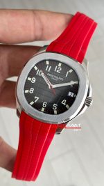 Patek Philippe Aquanaut Singapore 5167A Limited Edition Kırmızı 42mm Swiss ETA Saat GR Factory