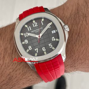 Patek Philippe Aquanaut Singapore 5167A Limited Edition Kırmızı 42mm Swiss ETA Saat GR Factory