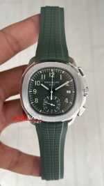 Patek Philippe Aquanaut Yeşil 5968G Chronograph Khaki Green 42mm Super Clone Swiss ETA Saat 3K Factory