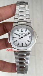 Patek Philippe Nautilus 5711 Beyaz Kadran 40mm Swiss ETA Saat