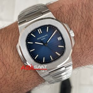 Patek Philippe Nautilus 5711 Mavi Kadran 40mm Swiss ETA Saat