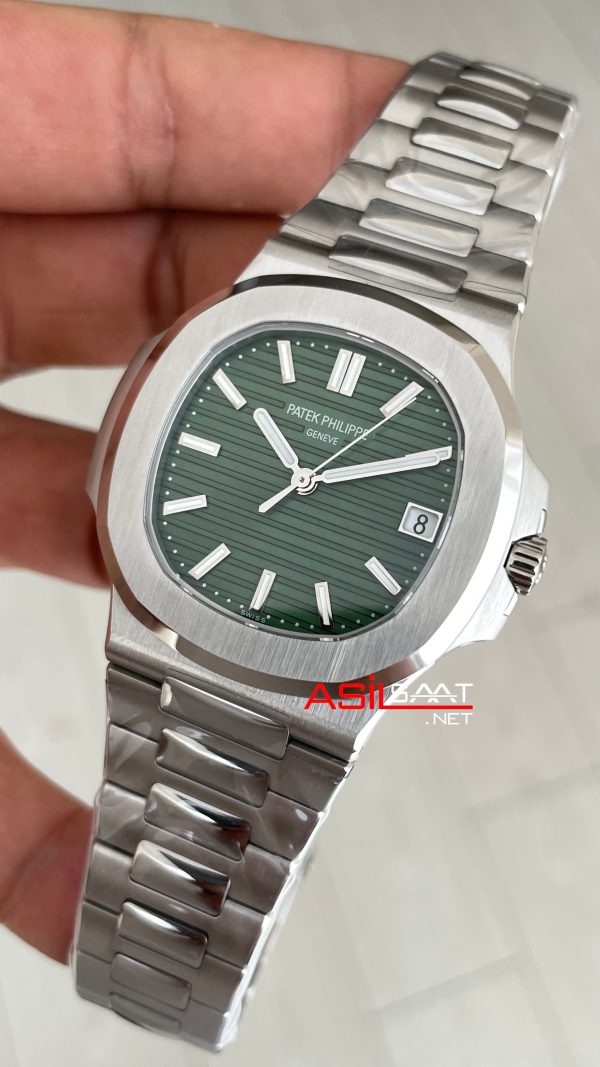 Patek Philippe Nautilus 5711 Yeşil Kadran 40mm Super Clone Swiss ETA Saat 3K Factory