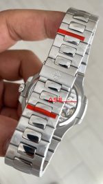 Patek Philippe Nautilus 5712 Moonphase Power Reserve Mavi Kadran 40mm Super Clone Swiss ETA Saat GR Factory