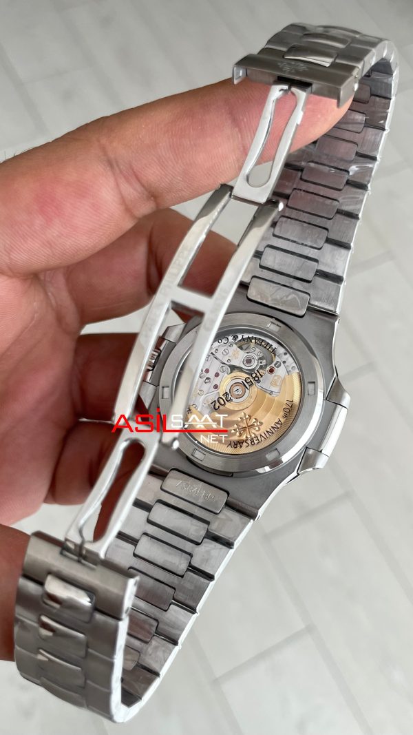 Patek Philippe Nautilus Tiffany 5711 Turkuaz Kadran 40mm Swiss ETA Saat Patek Philippe Nautilus Tiffany 5711 Turkuaz Kadran 40mm Swiss ETA Saat