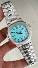 Patek Philippe Nautilus Tiffany 5711 Turkuaz Kadran 40mm Swiss ETA Saat