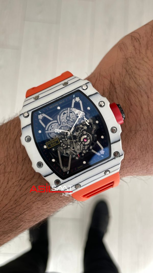 Richard Mille Rafa RM35-02 Carbon NPTP White Orange