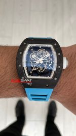 Richard Mille RM055 Bubba Watson Yas Marina Circuit Carbon TPT Titanium Tiffany KU Factory