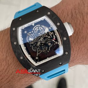 Richard Mille RM055 Bubba Watson Yas Marina Circuit Carbon TPT Titanium Tiffany KU Factory