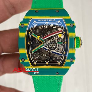 Richard Mille Sprint Van Niekerk Carbon RM 67-02 Green Super Clone Swiss ETA Saat AV Factory