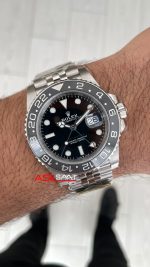 Rolex Bruce Wayne Gmt Master II 126710GRNR Jubilee 40mm DD3285 V3 Super Klon Swiss ETA Saat AR Factory