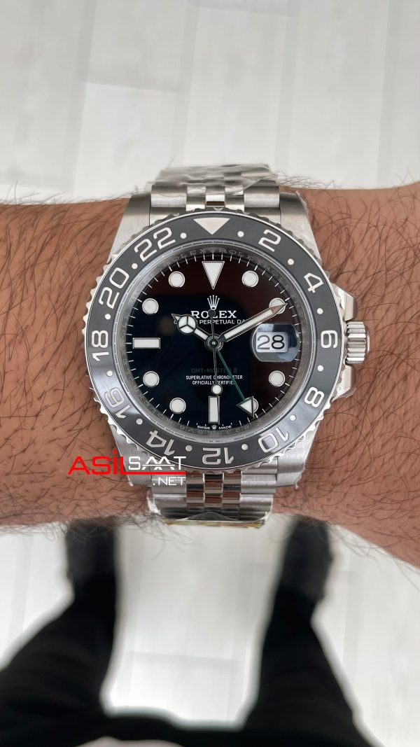Rolex Bruce Wayne Gmt Master II 126710GRNR Jubilee 40mm DD3285 V3 Super Klon Swiss ETA Saat AR Factory Rolex Bruce Wayne Gmt Master II 126710GRNR Jubilee 40mm DD3285 V3 Super Klon Swiss ETA Saat AR Factory